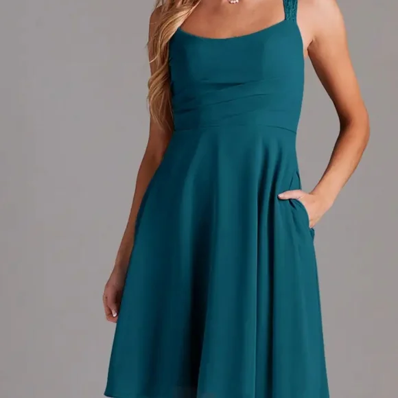 Azazie Jade Midi Dress - Picture 5 of 6